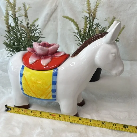 Opalhouse for Target 2018 Burro Cookie Jar, Stoneware- 12”x10” - Picture 12 of 13